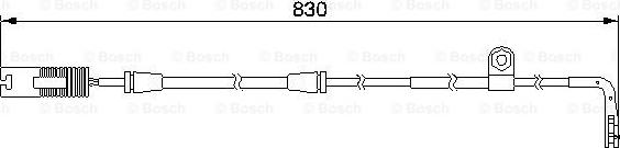 BOSCH 1 987 474 958 - Contacto de aviso, desgaste de los frenos www.parts5.com