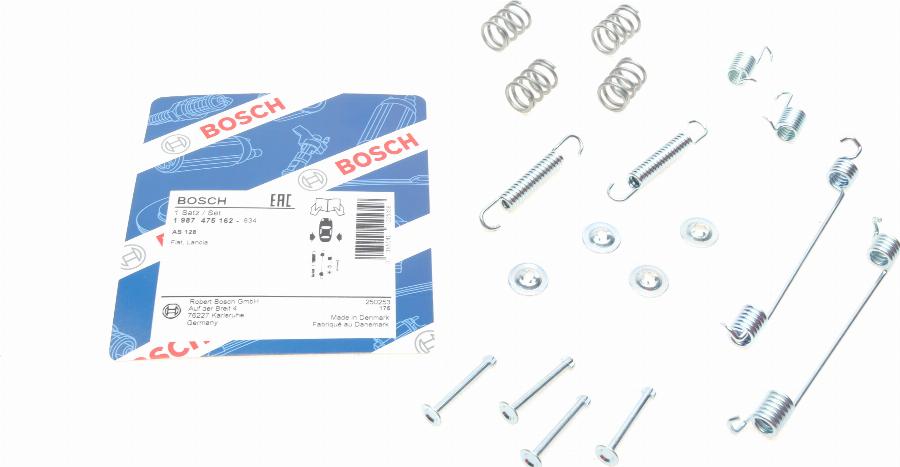 BOSCH 1 987 475 162 - Juego de accesorios, zapatas de freno www.parts5.com