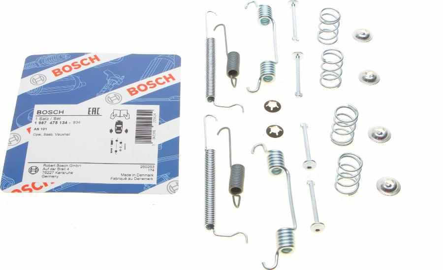 BOSCH 1 987 475 134 - Accessory Kit, brake shoes www.parts5.com