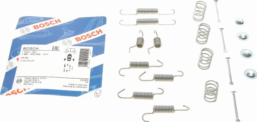 BOSCH 1 987 475 343 - Accessory Kit, parking brake shoes parts5.com