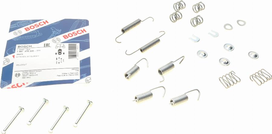 BOSCH 1 987 475 326 - Zubehörsatz, Feststellbremsbacken www.parts5.com