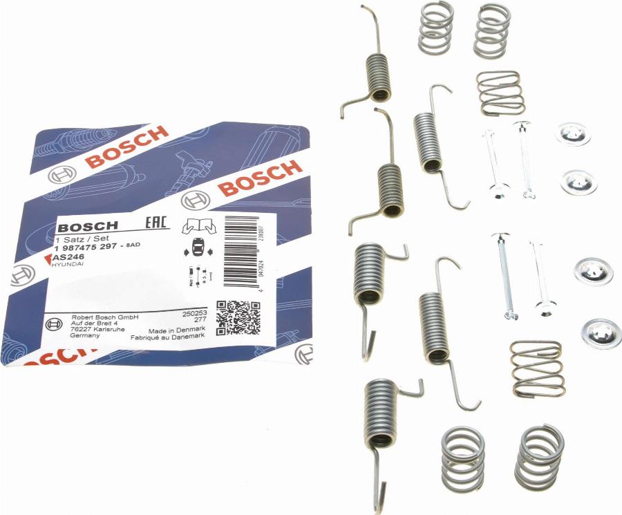 BOSCH 1 987 475 297 - Accessory Kit, brake shoes www.parts5.com