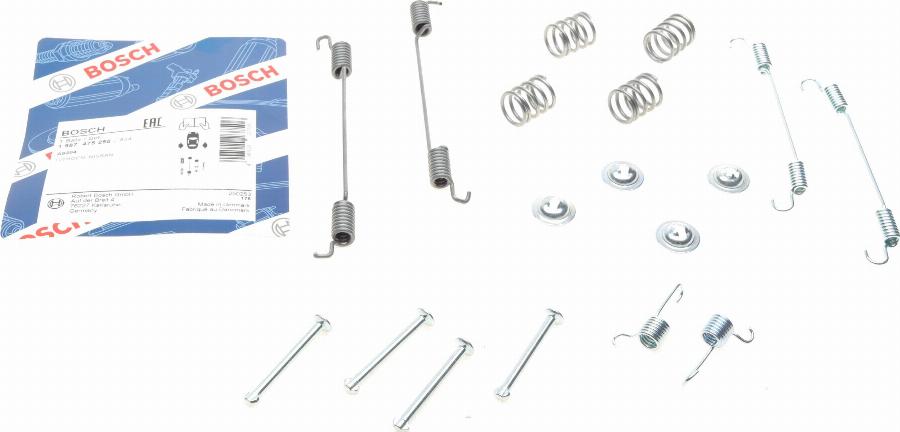 BOSCH 1 987 475 255 - Set accesorii, sabot de frana www.parts5.com