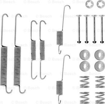 BOSCH 1 987 475 256 - Set accesorii, sabot de frana parts5.com