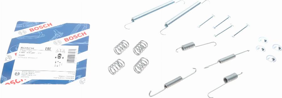 BOSCH 1 987 475 257 - Accessory Kit, brake shoes www.parts5.com