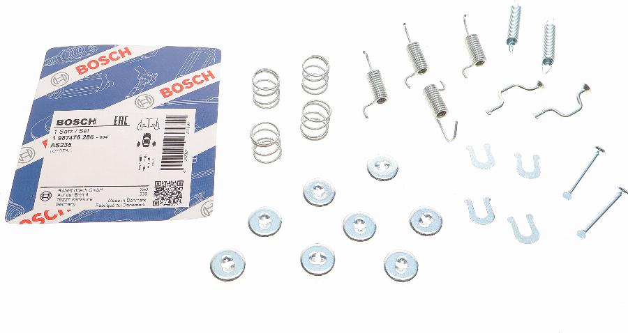 BOSCH 1 987 475 286 - Zubehörsatz, Feststellbremsbacken parts5.com