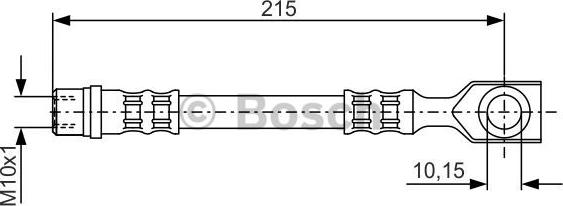 BOSCH 1 987 476 201 - Fékcső www.parts5.com