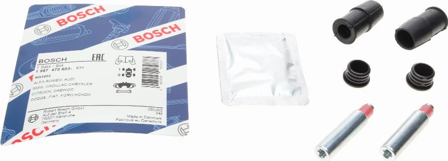 BOSCH 1 987 470 603 - Sada vodiacich puzdier brzdového strmeňa www.parts5.com