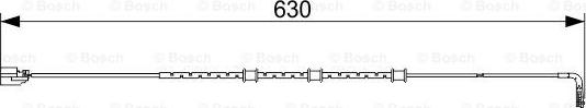 BOSCH 1 987 473 556 - Senzor de avertizare,uzura placute de frana www.parts5.com