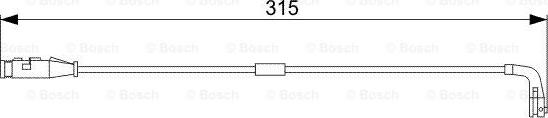 BOSCH 1 987 473 039 - Signalni kontakt, trošenje kočione pločice www.parts5.com