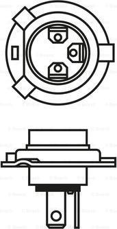 BOSCH 1 987 301 010 - Лампа накаливания, фара дальнего света www.parts5.com