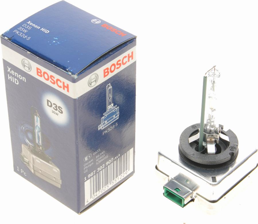 BOSCH 1 987 302 907 - Izzó, távfényszóró www.parts5.com