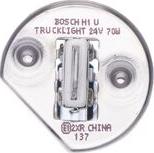 BOSCH 1 987 302 411 - Bec, far faza lunga www.parts5.com