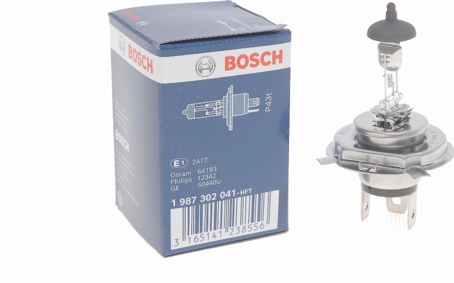 BOSCH 1 987 302 041 - Крушка с нагреваема жичка, фар за дълги светлини www.parts5.com