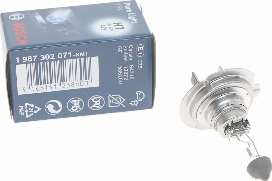 BOSCH 1 987 302 071 - Bulb, spotlight www.parts5.com