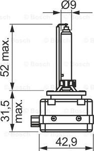 BOSCH 1 987 302 853 - Ampul, ana far www.parts5.com