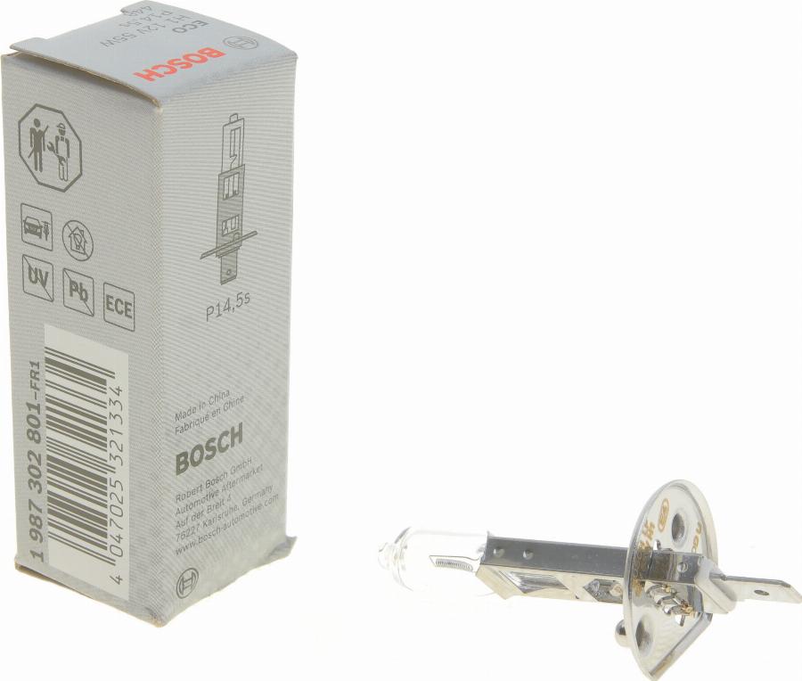 BOSCH 1 987 302 801 - Крушка с нагреваема жичка, фар за дълги светлини www.parts5.com