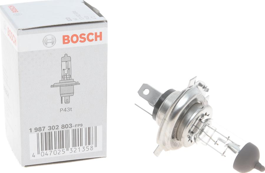 BOSCH 1 987 302 803 - Żiarovka pre diaľkový svetlomet www.parts5.com