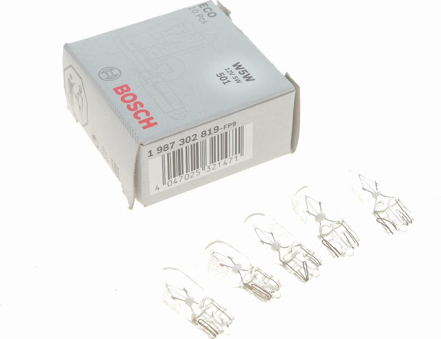 BOSCH 1 987 302 819 - Bulb, indicator parts5.com