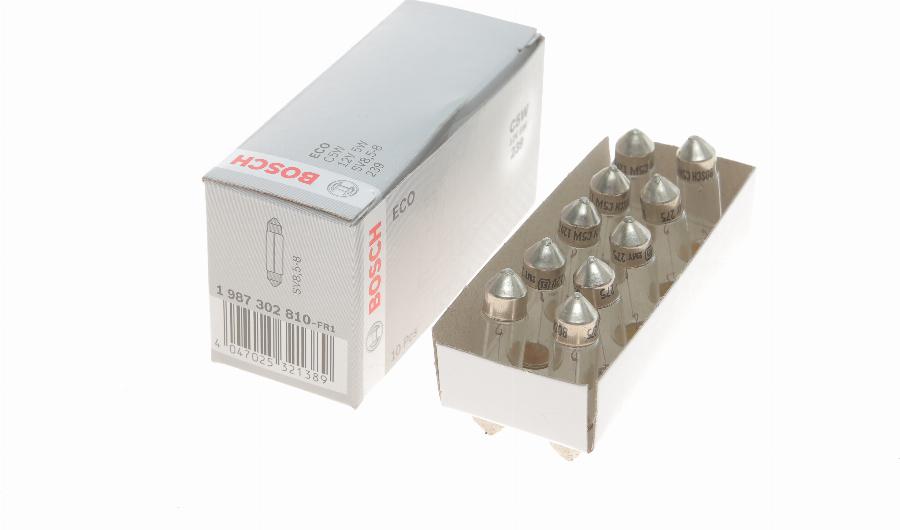 BOSCH 1 987 302 810 - Ampul, plaka aydınlatması www.parts5.com