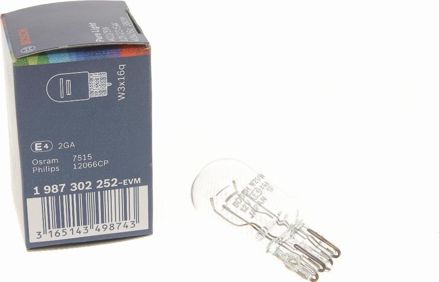 BOSCH 1 987 302 252 - Ampoule, feu clignotant www.parts5.com