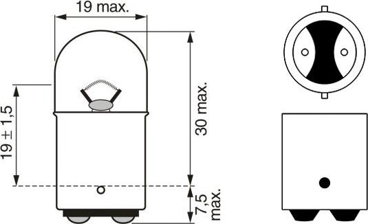 BOSCH 1 987 302 237 - Bec, semnalizator parts5.com