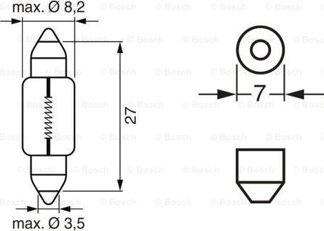 BOSCH 1 987 302 226 - Hõõgpirn parts5.com