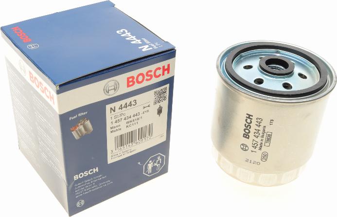 BOSCH 1 457 434 443 - Filtr paliwa www.parts5.com