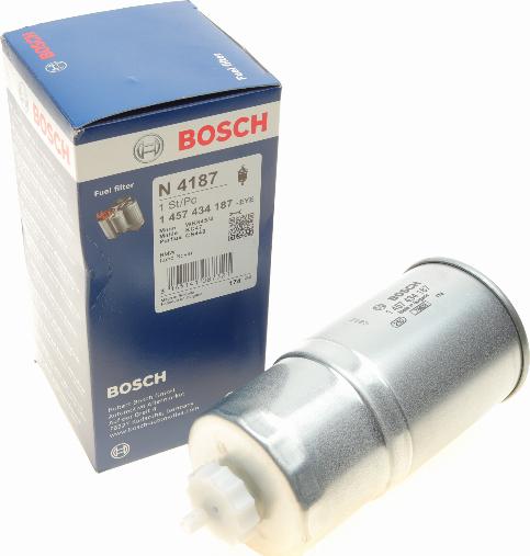 BOSCH 1 457 434 187 - Filtru combustibil www.parts5.com