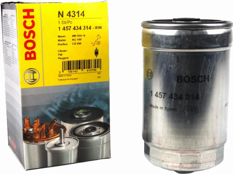 BOSCH 1 457 434 314 - Filter goriva www.parts5.com