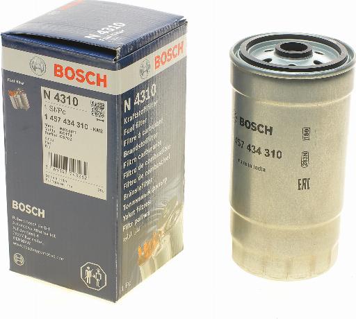 BOSCH 1 457 434 310 - Filtru combustibil www.parts5.com