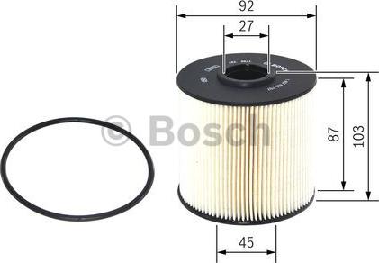 BOSCH 1 457 431 707 - Filtar za gorivo www.parts5.com