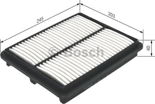 BOSCH 1 457 433 962 - Air Filter www.parts5.com