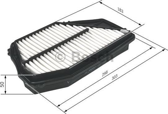 BOSCH 1 457 433 970 - Air Filter www.parts5.com