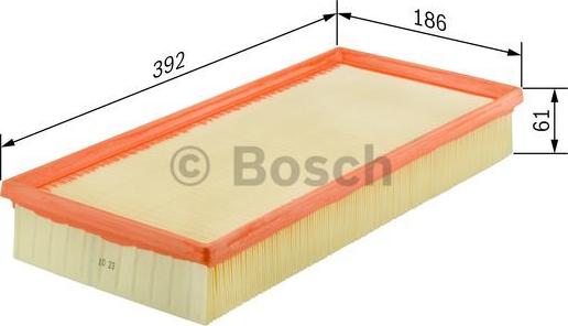 BOSCH 1 457 433 531 - Воздушный фильтр www.parts5.com