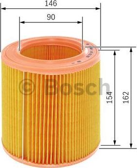 BOSCH 1 457 433 652 - Air Filter www.parts5.com