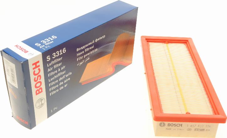 BOSCH 1 457 433 316 - Air Filter parts5.com