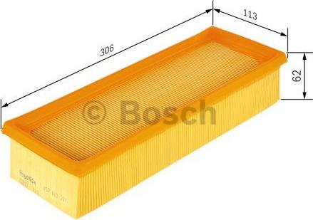 BOSCH 1 457 433 297 - Air Filter www.parts5.com