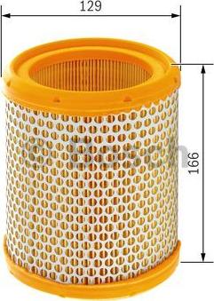 BOSCH 1 457 433 227 - Air Filter www.parts5.com