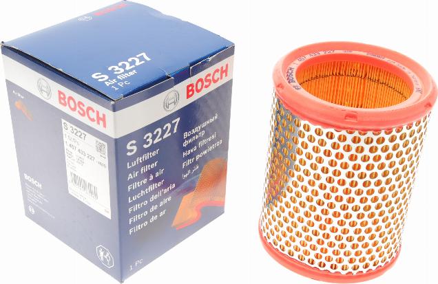 BOSCH 1 457 433 227 - Filtr powietrza www.parts5.com