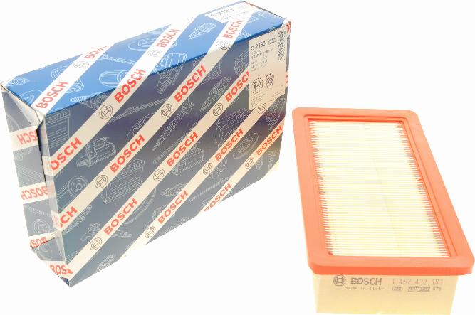 BOSCH 1 457 432 183 - Filtro de aire www.parts5.com