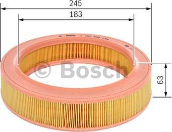 BOSCH 1 457 432 134 - Filtro de aire www.parts5.com