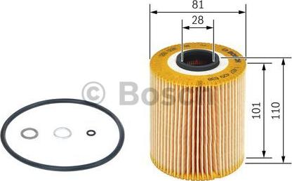 BOSCH 1 457 429 638 - Filtru ulei www.parts5.com