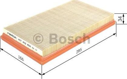 BOSCH 1 457 429 894 - Filtro de aire www.parts5.com