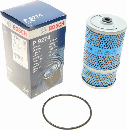 BOSCH 1 457 429 274 - Масляный фильтр www.parts5.com