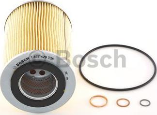 BOSCH 1 457 429 735 - Filtro de aceite www.parts5.com