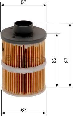 BOSCH 1 457 070 001 - Fuel filter www.parts5.com