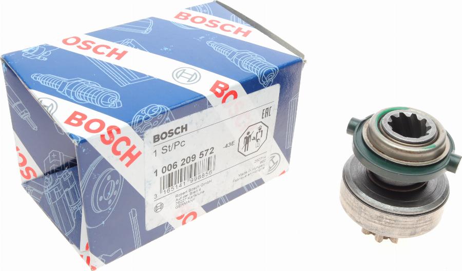 BOSCH 1 006 209 572 - Зъбно колелце, стартер www.parts5.com