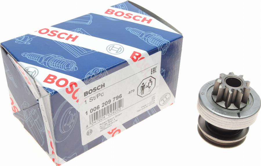 BOSCH 1 006 209 796 - Ritzel, Starter www.parts5.com