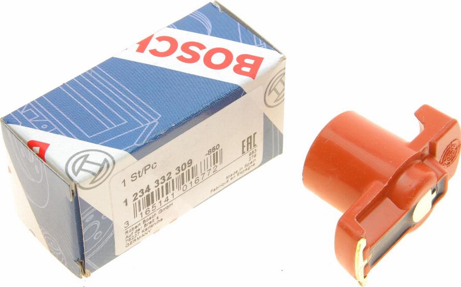 BOSCH 1 234 332 309 - Бегунок распределителя зажигани www.parts5.com